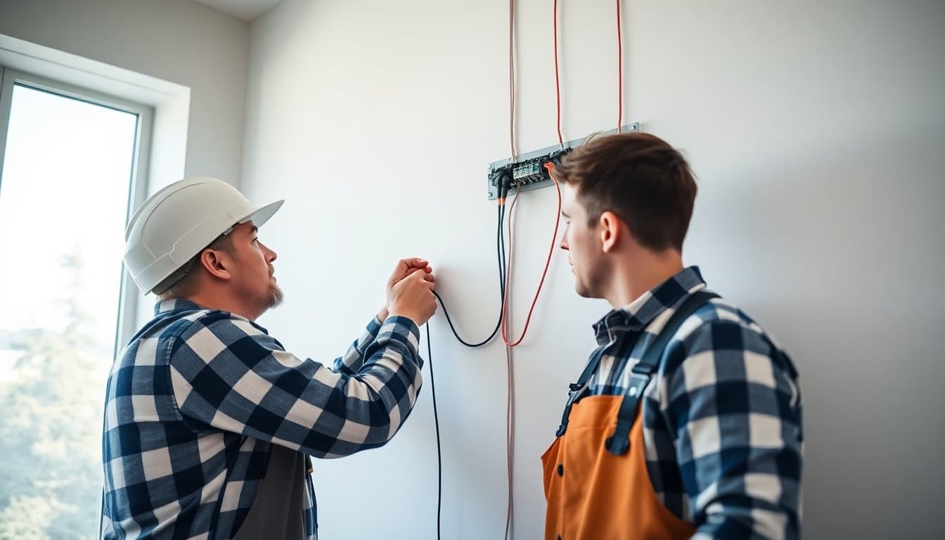 Tableau électrique et installation électrique maison